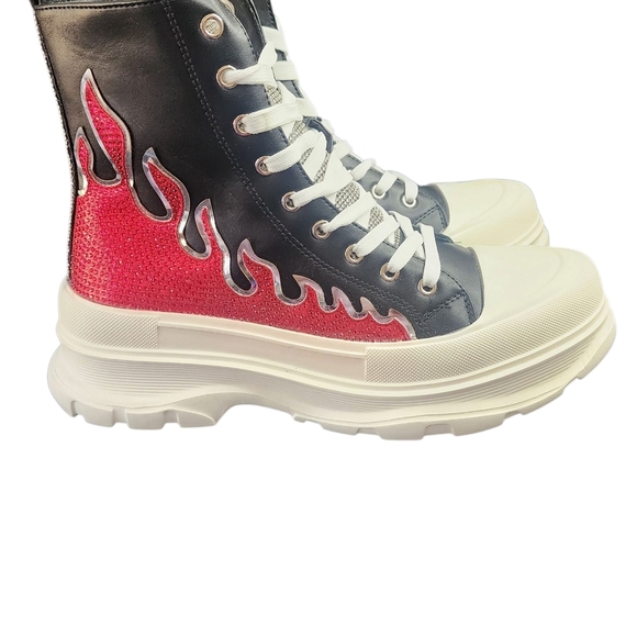 Cape Robbin Red Flame Hightops - Picture 1 of 8